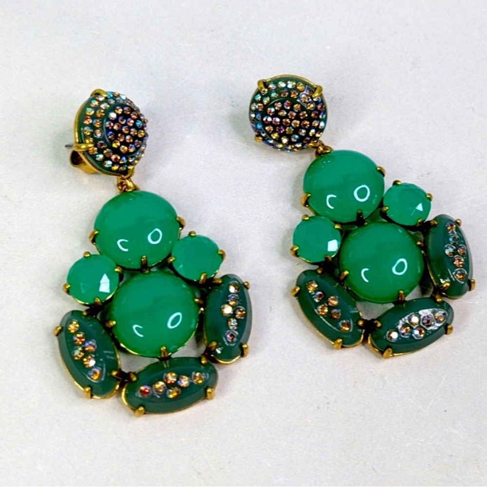 ISO of Green J. Crew EARRINGS